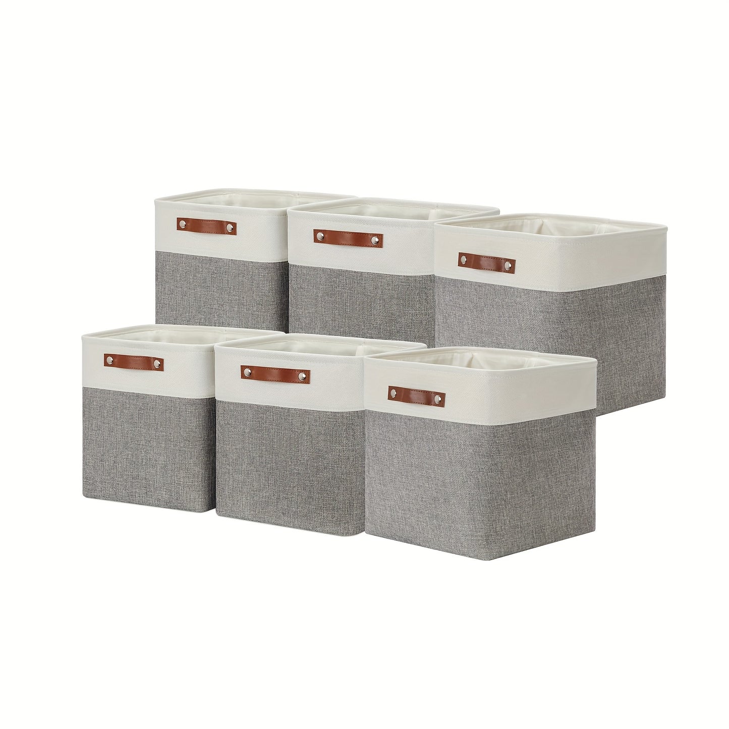 1pc Open Storage Bins Fabric Storage Cubes, 11 Inch Cube Stroage Bins Closet Organizers, Aesthetic Room Decor, Home Decor, Kitchen Accessories, Bathroom Decor, Bedroom Decor